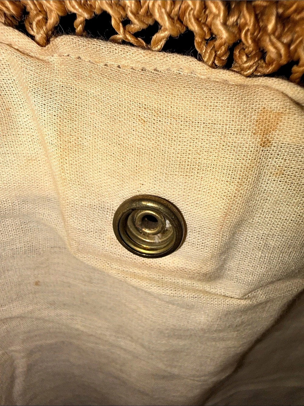 Beige Crochet Tote Bag - Picture 13 of 14